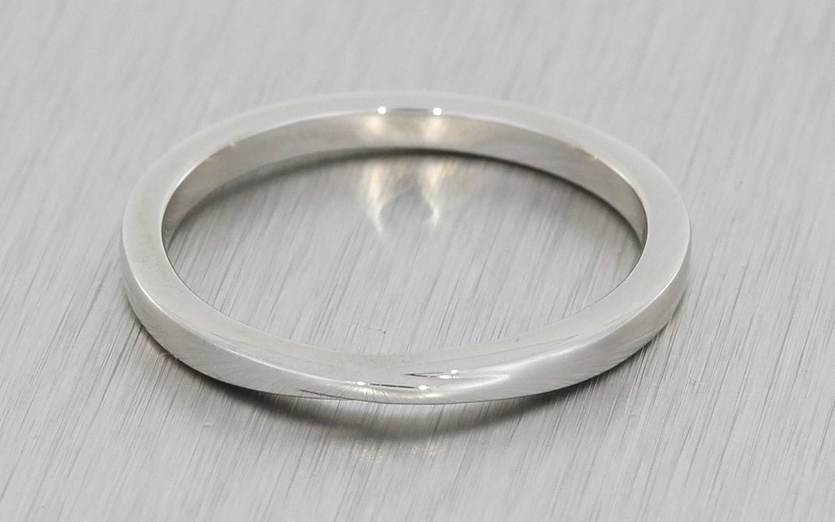 Mobius Bow Tie Wedding band