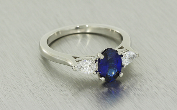Sapphire & Diamond Ring