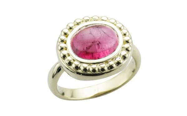 Pink tourmaline dress ring – Portfolio