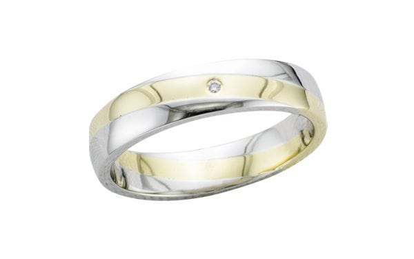 Men’s two colour proposal ring – Portfolio