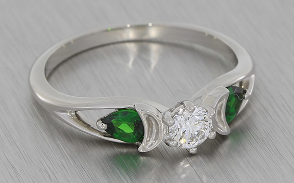Wiccan Trilogy Engagement Ring – Portfolio