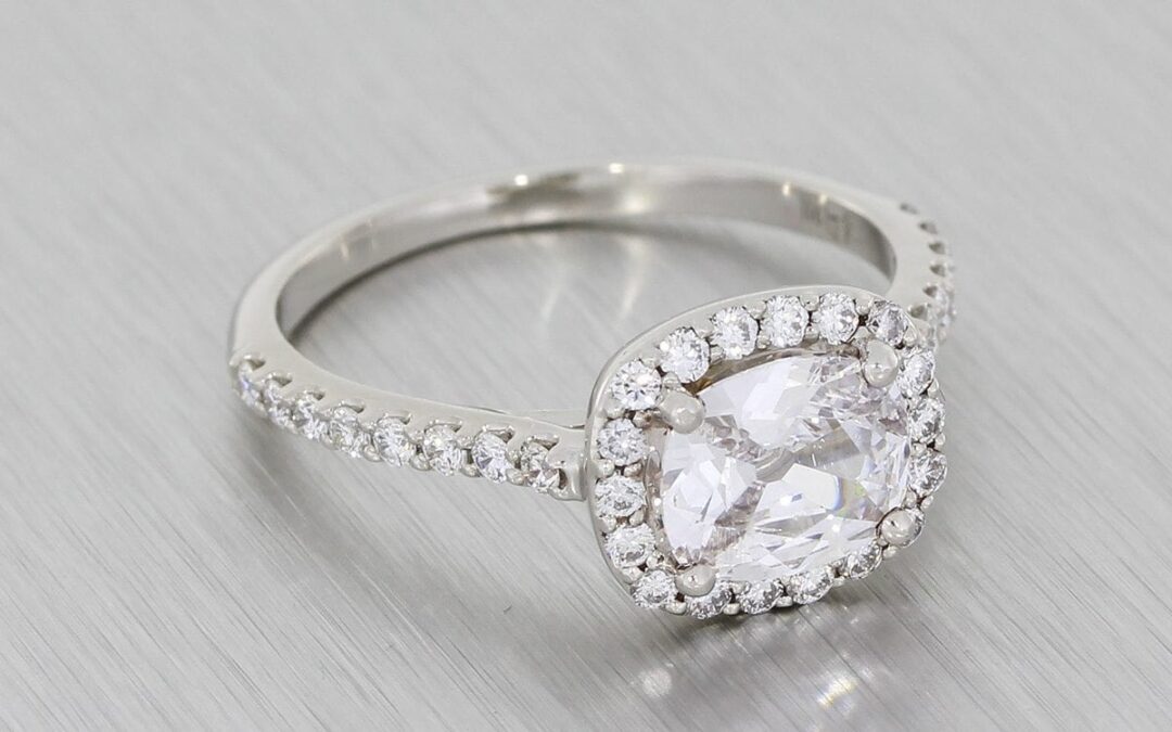 cushion cut diamond halo ring – Portfolio