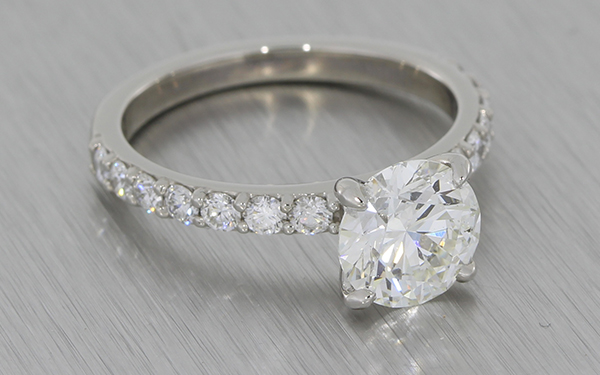 Beautiful Crafted By Infinity Diamond Engagement Ring