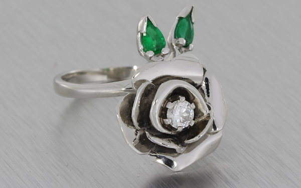 Platinum Shaped Wedding Ring set with Channel Set Diamonds – Portfolio